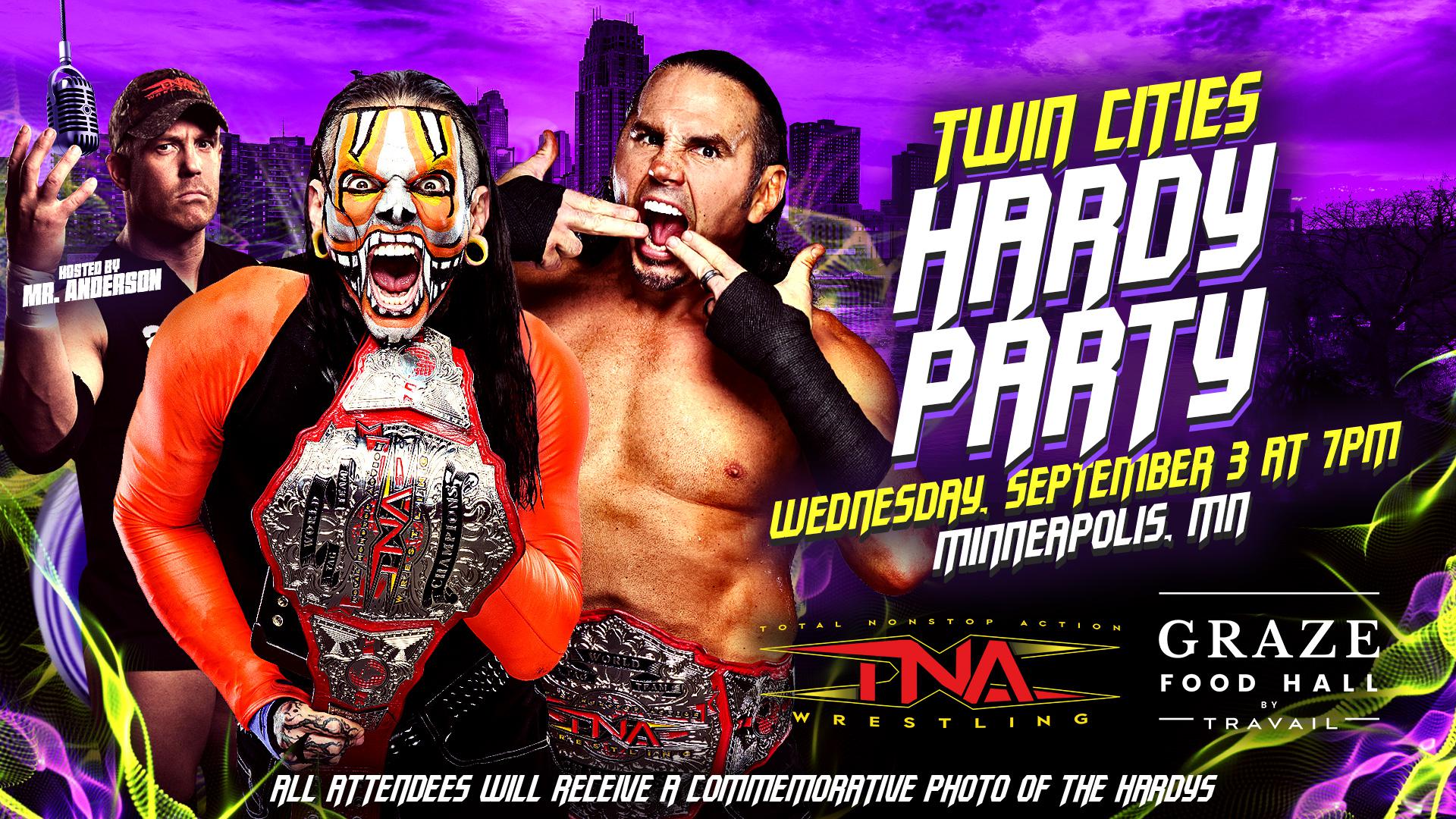 Twin Cities Hardy Party | Wednesday, September 3 at 7pm - Graze Food Hall by Travail in Minneapolis, MN