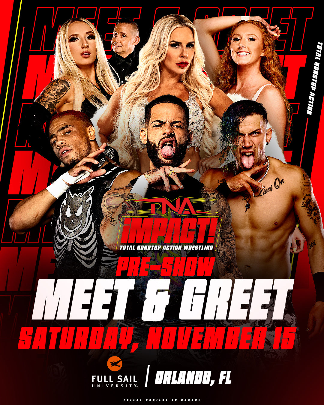 PRE-SHOW Rascalz & Elegance Ringside Photo Op | November 15, 2025 | Full Sail University | Orlando, FL