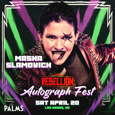 Rebellion 2024 Autograph Fest: Masha Slamovich (April 20)