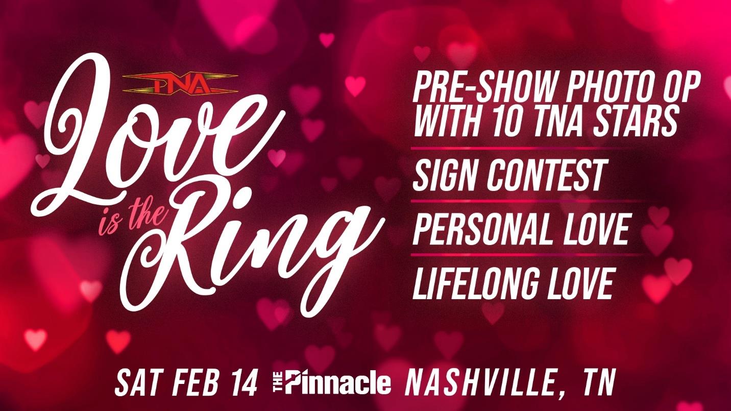 Love Is In The Ring Photo Op | Saturday Feb 14, 2026 | The Pinnacle | Nashville, TN