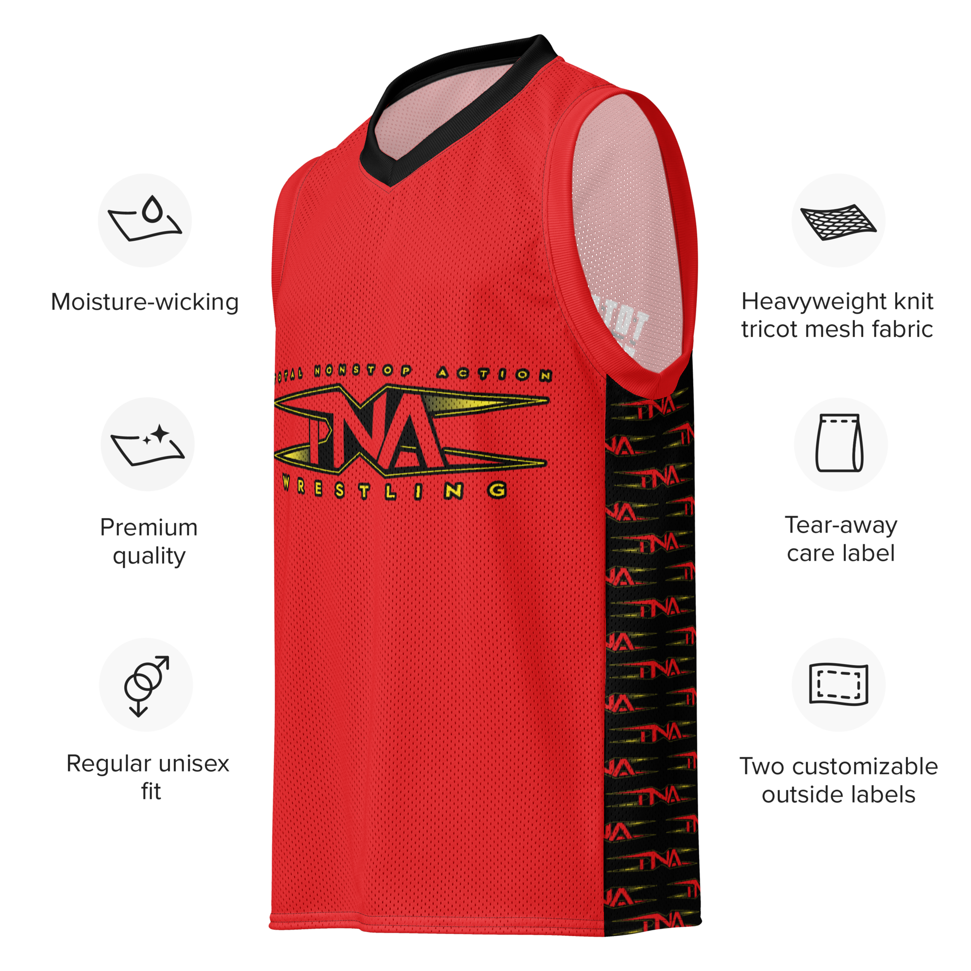 TNA Logo Basketball Jersey