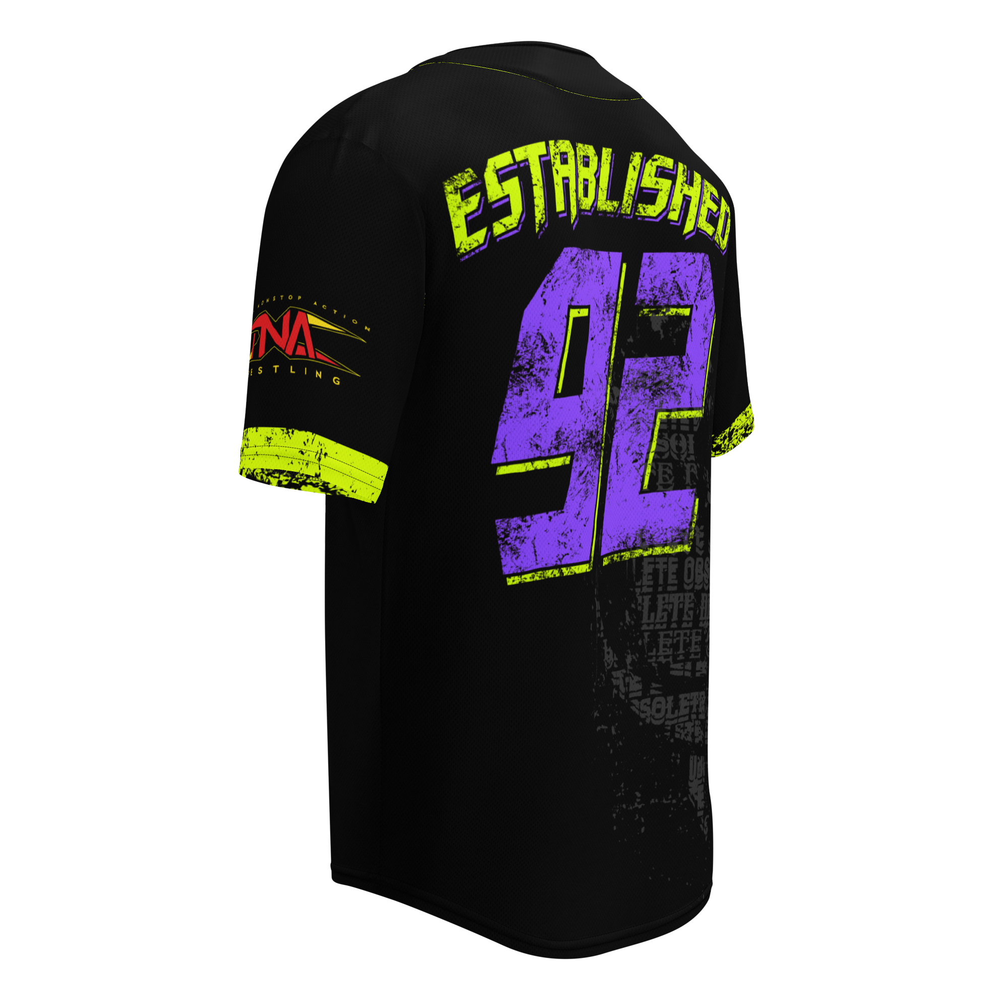 The Hardys "Distressed Infinity Logo" Baseball Jersey