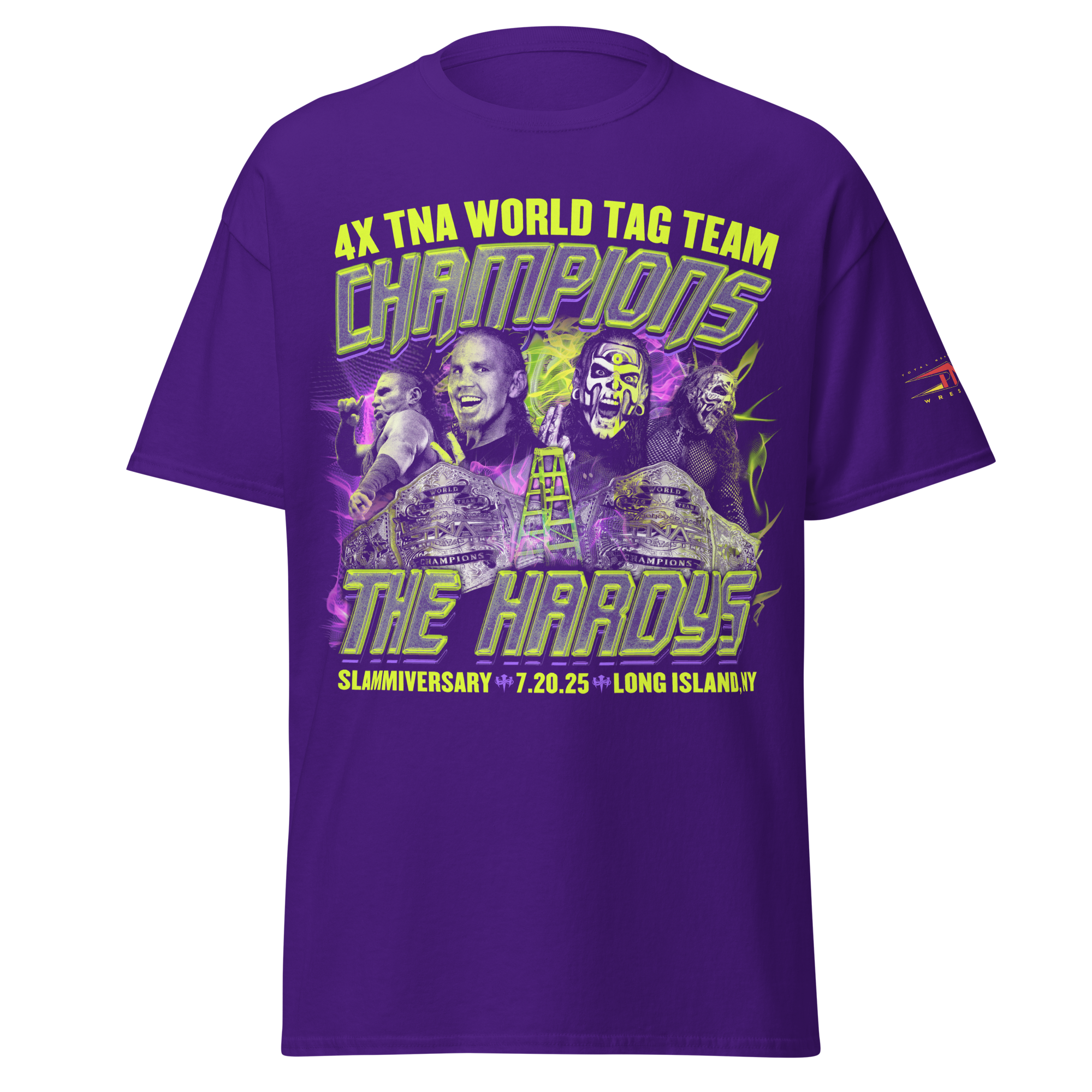 Hardys "4x World Tag Champions" T-Shirt