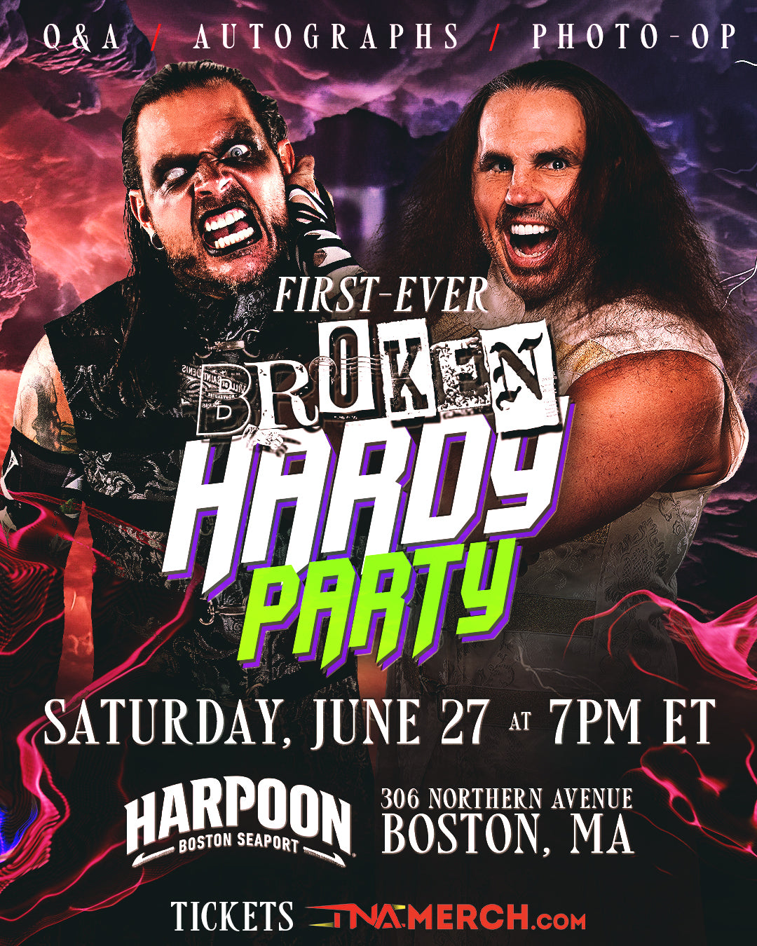 Broken Hardy Party | Saturday, June 27th at 7PM | Harpoon Boston Seaport