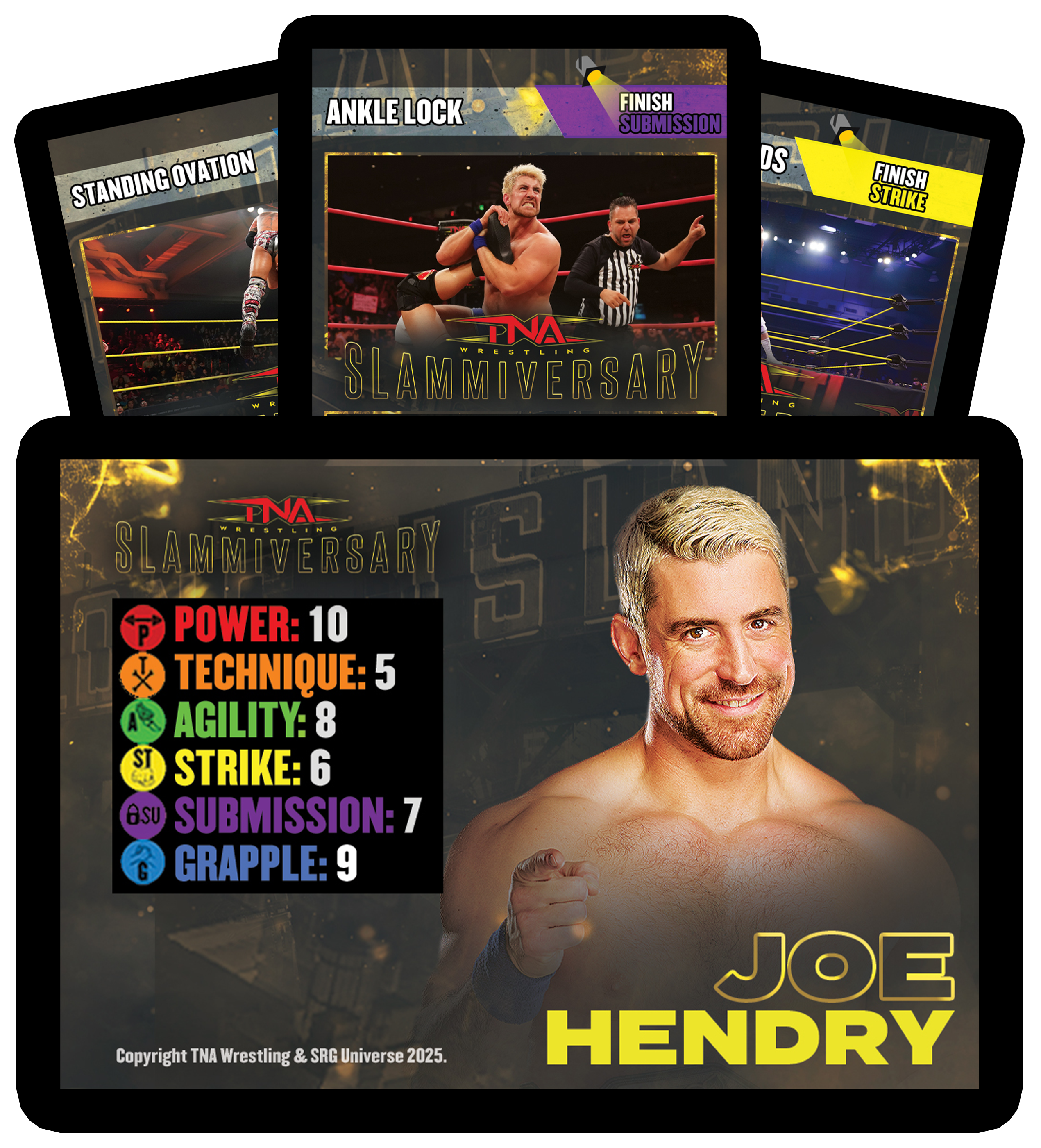 Joe Hendry Limited Edition Slammiversary SRG Competitor Set