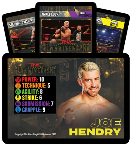 Joe Hendry Limited Edition Slammiversary SRG Competitor Set