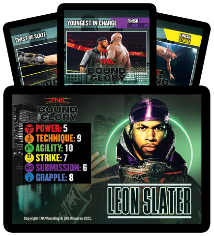 Leon Slater Limited Edition Bound For Glory SRG Competitor Set