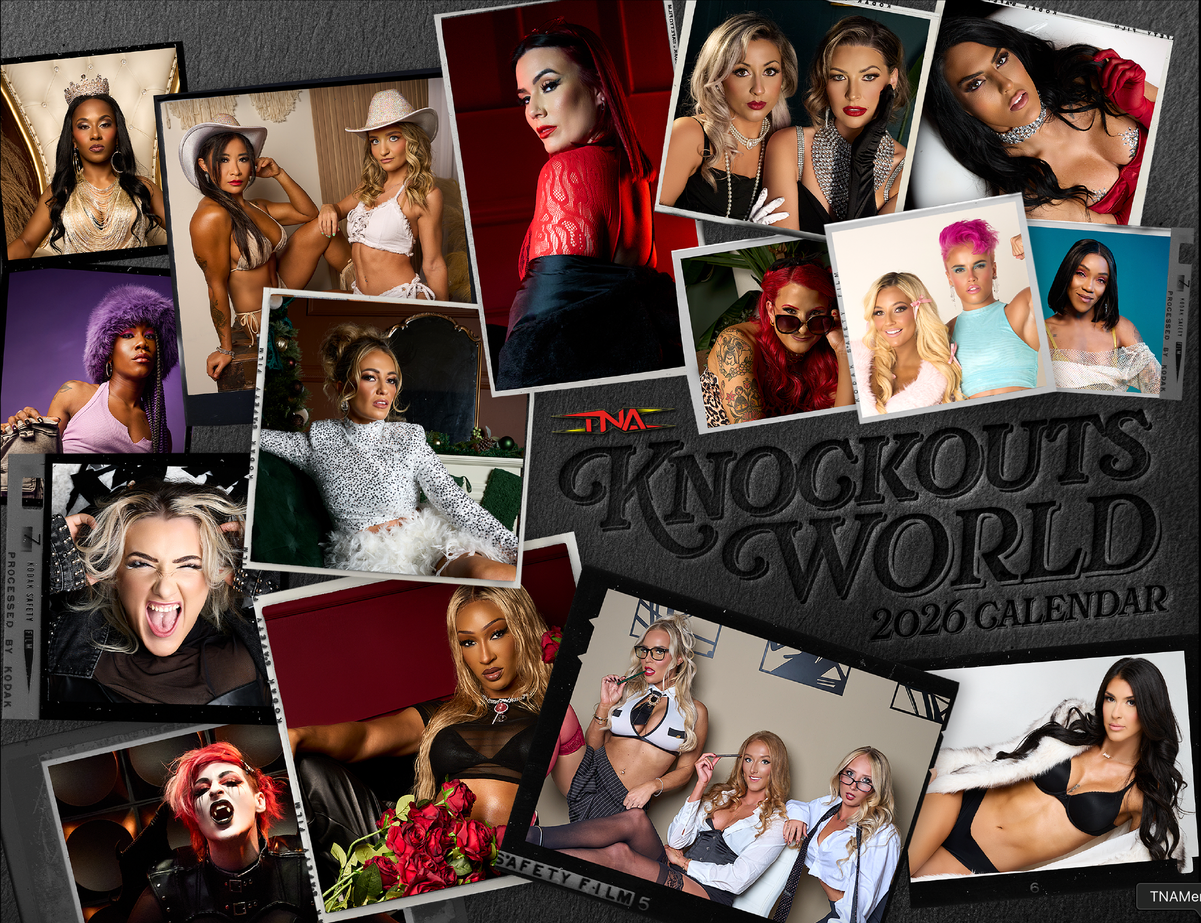 2026 TNA Knockouts World Calendar