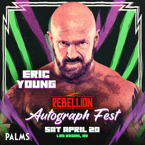 Rebellion 2024 Autograph Fest: Eric Young (April 20)