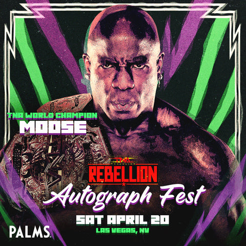 Rebellion 2024 Autograph Fest: Moose (April 20)