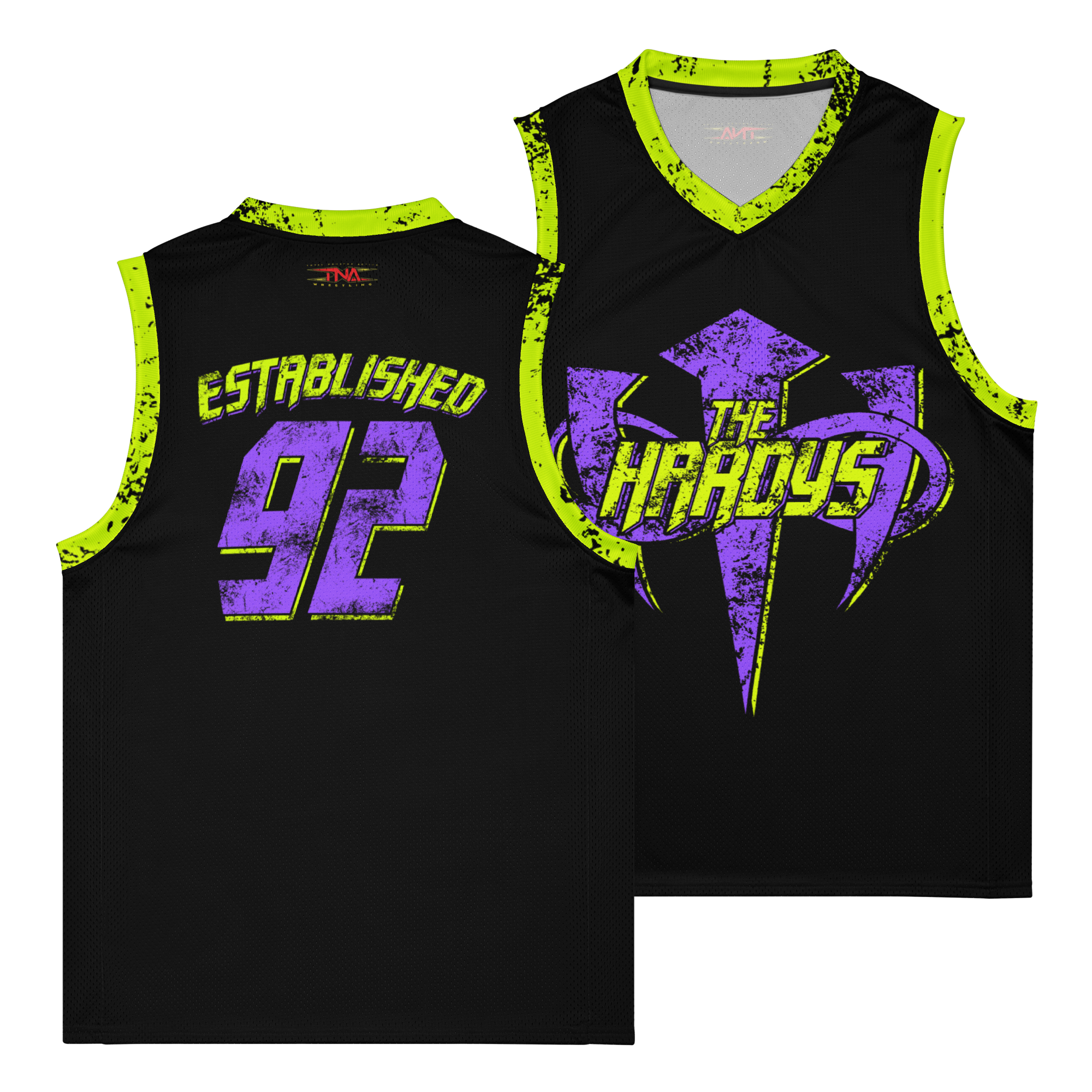 The Hardys "Distressed Infinity Logo" Basketball Jersey
