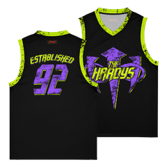 The Hardys "Distressed Infinity Logo" Basketball Jersey