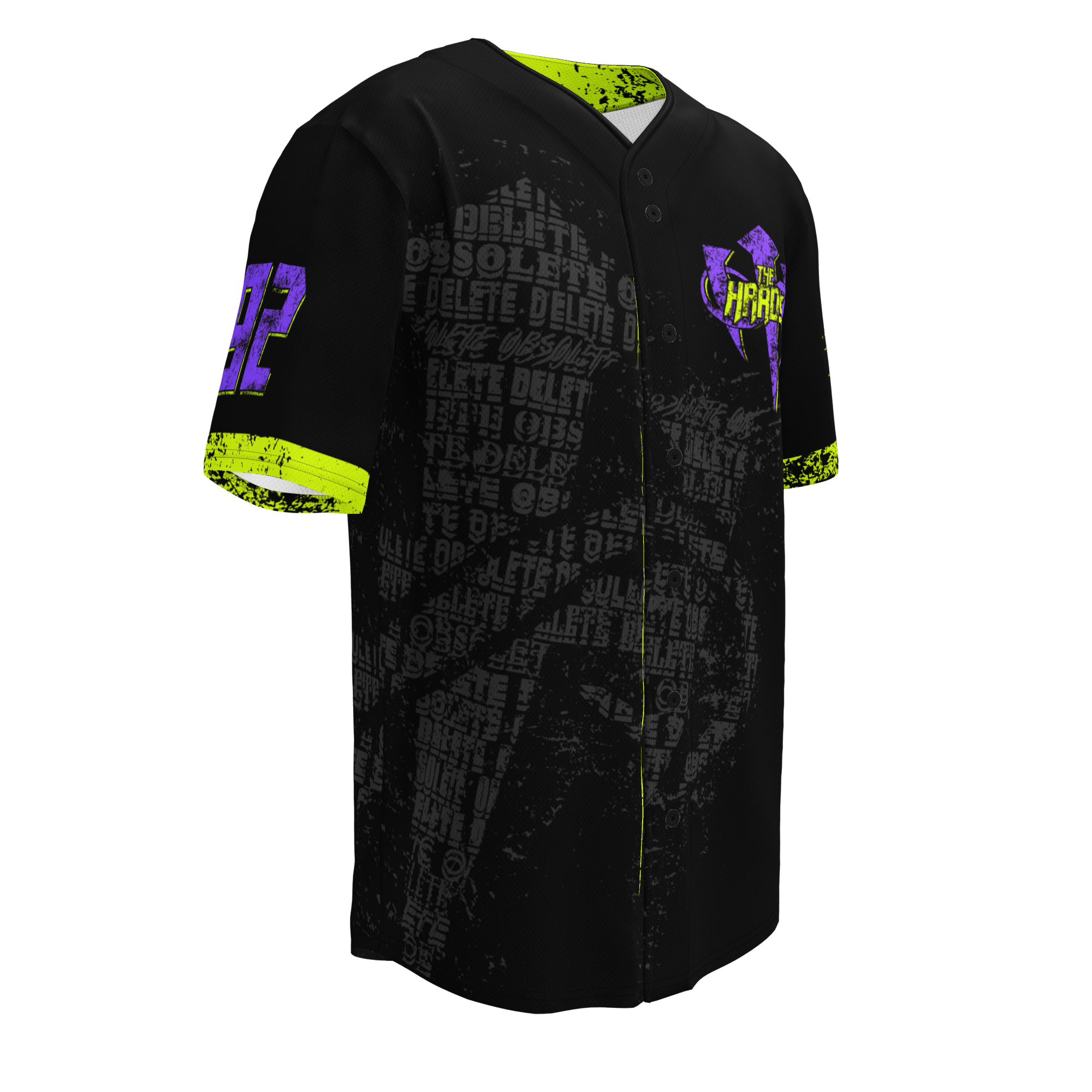 The Hardys "Distressed Infinity Logo" Baseball Jersey
