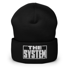 The System "Logo" Cuffed Beanie