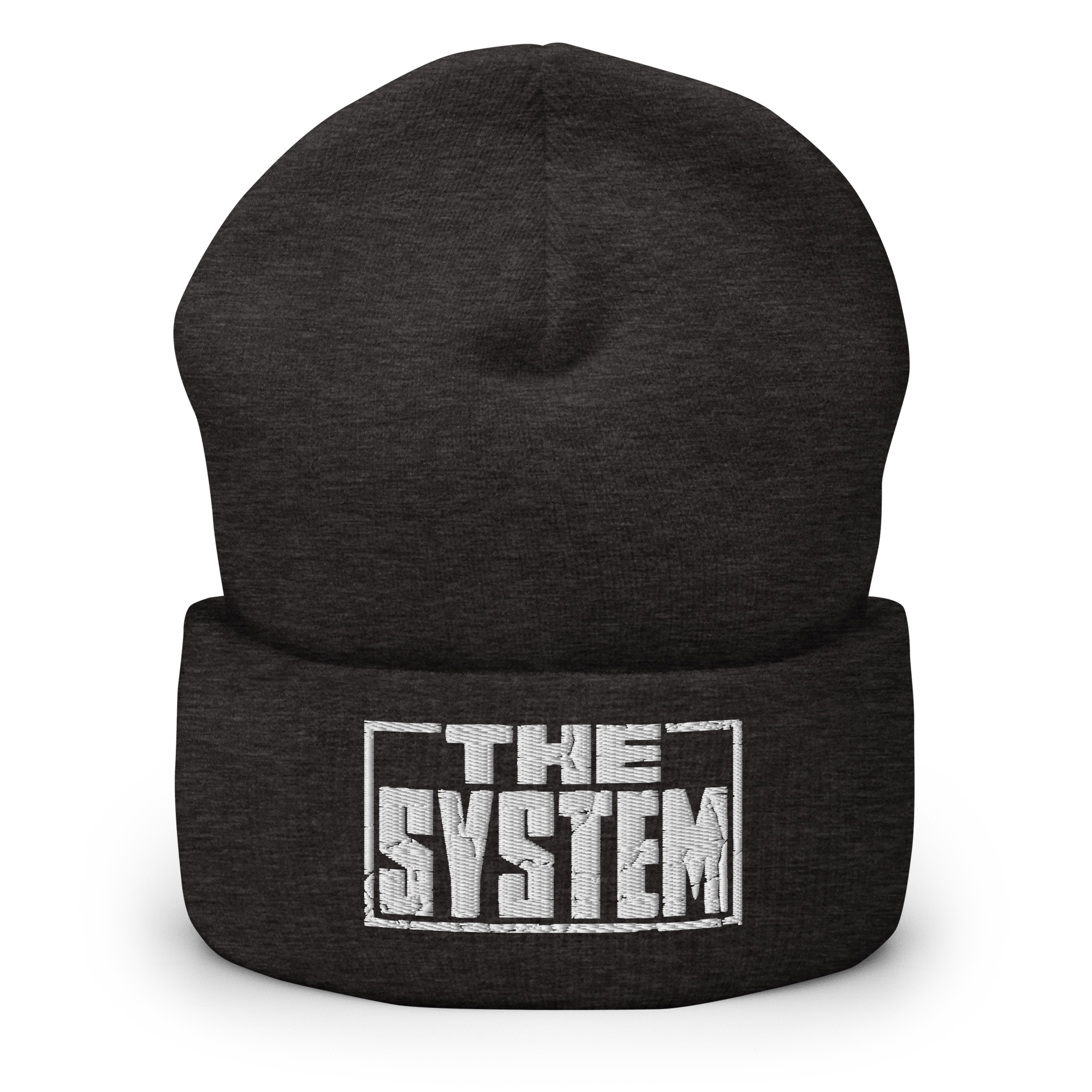 The System "Logo" Cuffed Beanie