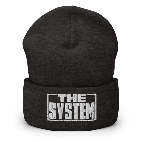 The System "Logo" Cuffed Beanie