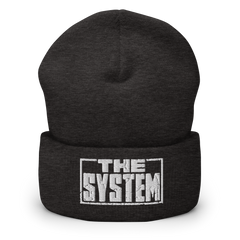 The System "Logo" Cuffed Beanie