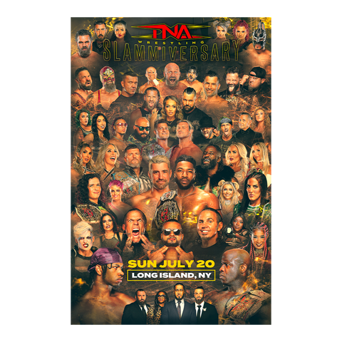 2025 Slammiversary Roster Poster (12"x18")