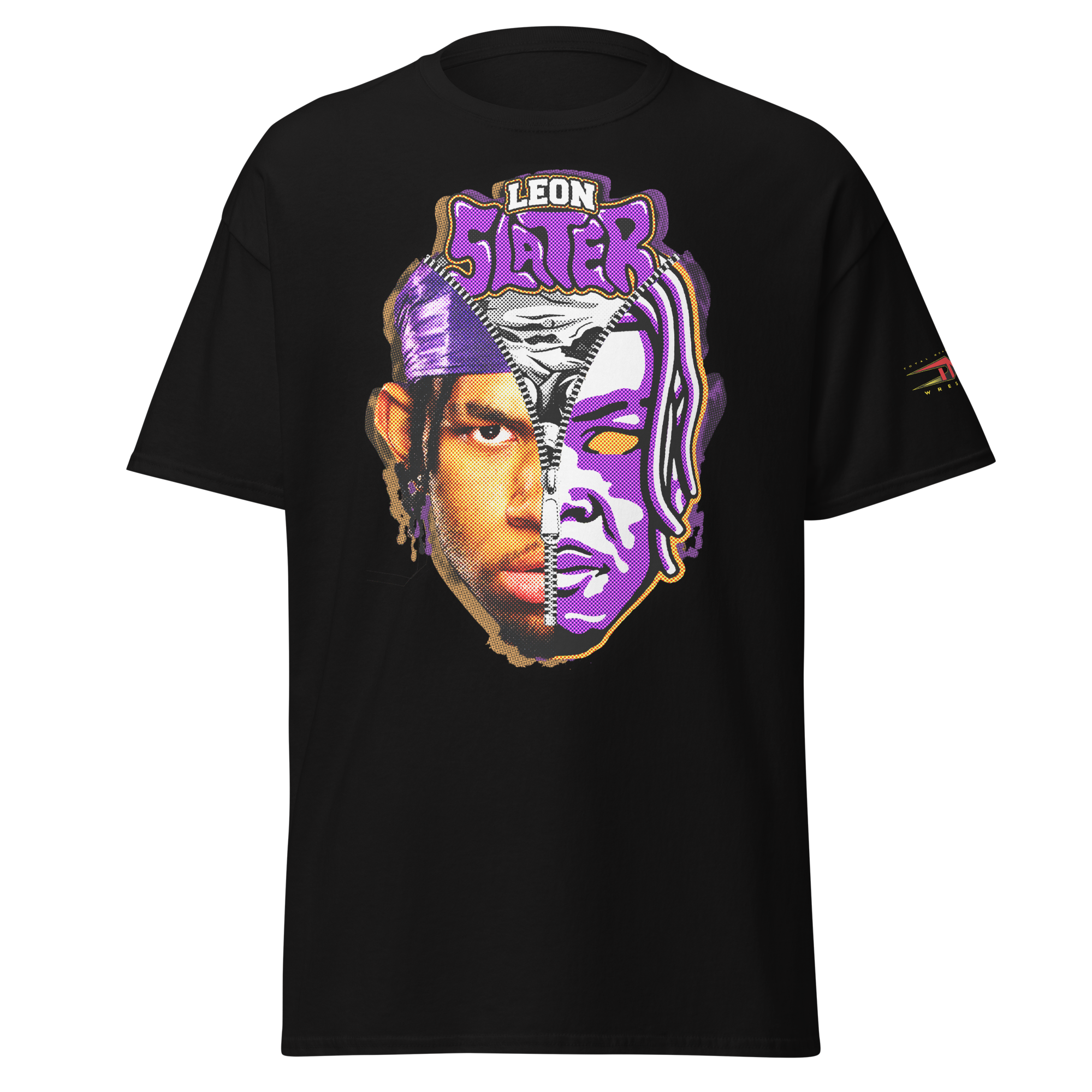 Leon Slater "Face Zipper" T-Shirt