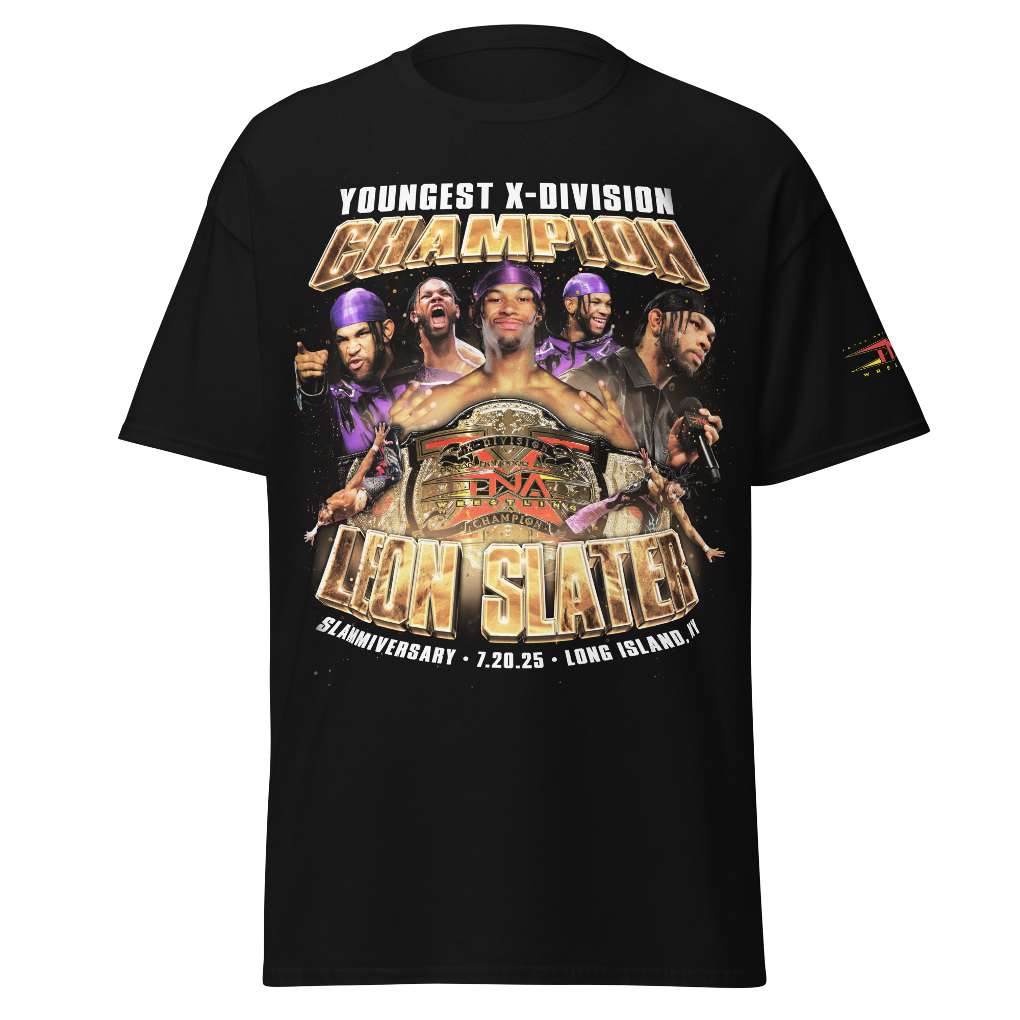 Leon Slater "X Division Champion" T-Shirt