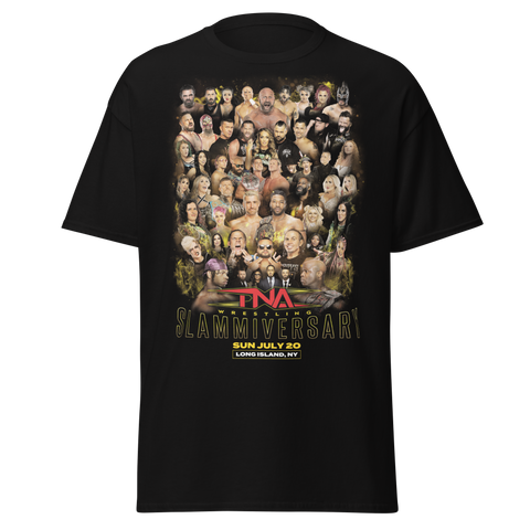 2025 Slammiversary Roster T-Shirt