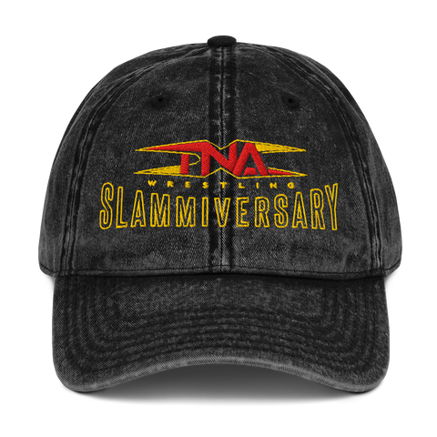 TNA Slammiversary Vintage Baseball Hat